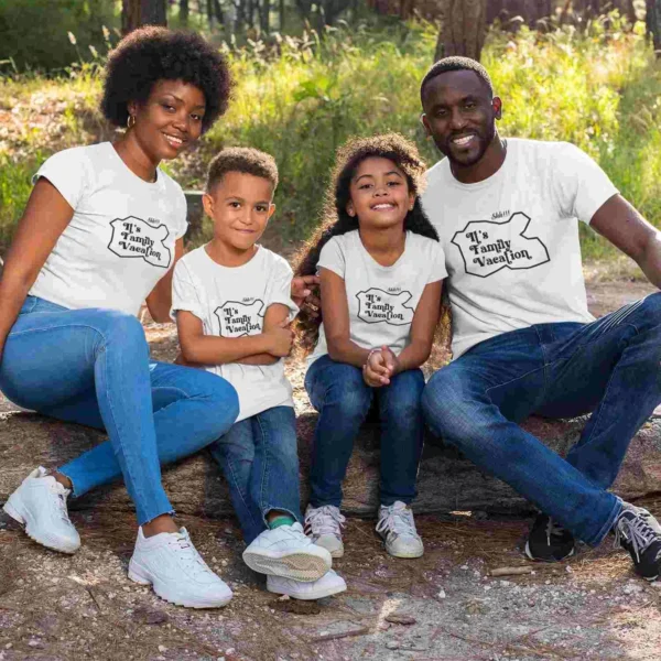 Matching Family Vacation T-Shirts - Personalized T-shirts for Family -18