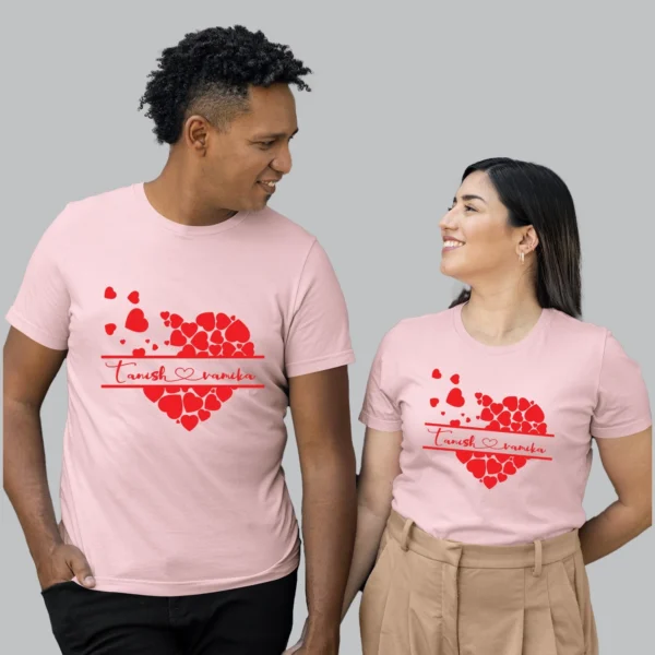 Custom Couple T-shirts - Customized Gifts for Couples-9